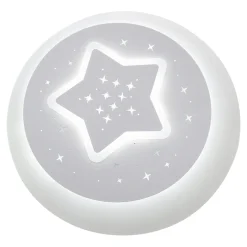 Lampy Wiszące I Sufitowe|Lampy Do Pokoju Dziecięcego| Plafon ozdobny LED GWIAZDA 48 W P-798/9 z pilotem