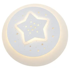 Lampy Wiszące I Sufitowe|Lampy Do Pokoju Dziecięcego| Plafon ozdobny LED GWIAZDA 48 W P-798/9 z pilotem