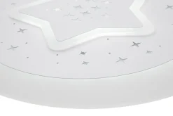 Lampy Wiszące I Sufitowe|Lampy Do Pokoju Dziecięcego| Plafon ozdobny LED GWIAZDA 48 W P-798/9 z pilotem