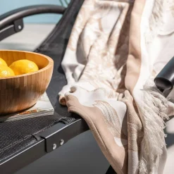 Texpol Pled plażowy beżowy PEONIE 150x200 cm