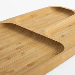 inny Półmisek bambusowy do serwowania 39x16 cm