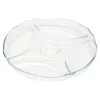 Miski, Patery I Półmiski| Półmisek szklany dzielony PATISSERIE PASABAHCE 30 cm