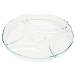 Miski, Patery I Półmiski| Półmisek szklany dzielony PATISSERIE PASABAHCE 30 cm