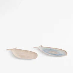 inny Półmisek z melaminy w kształcie ryby 35x18 cm MIX