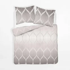 inny Pościel bawełniana beżowa HOME SATIN 220x200 cm