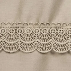 Pościele|Eurofirany Pościel bawełniana beżowa RETRO 220x200 cm