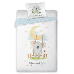 Dzieci Faro Pościel bawełniana LULULAND KOALA 160x200 cm