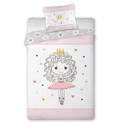 Dzieci Faro Pościel bawełniana LULULAND KSIĘŻNICZKA 160x200 cm