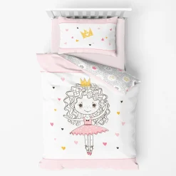 Dzieci Faro Pościel bawełniana LULULAND KSIĘŻNICZKA 160x200 cm