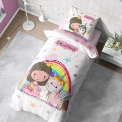 Pościel Dla Dzieci|Pościele|Faro Pościel bawełniana LULULAND WRÓŻKA 140x200 cm