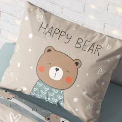 Pościel Dla Dzieci|Pościele|Faro Pościel bawełniana LULULAND MIŚ BALONIK 160x200 cm