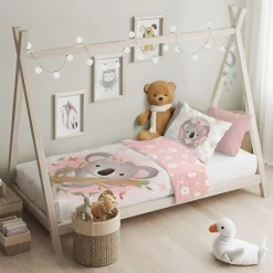 Dzieci Faro Pościel bawełniana PRZYTULAKI KOALA 100x135 cm
