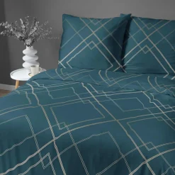 inny Pościel bawełniana szara HOME SATIN 220x200 cm