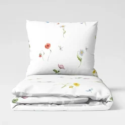 Faro Pościel bawełniana w drobne kwiaty COTTAGE HOME 140x200 cm
