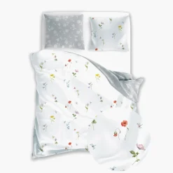 Faro Pościel bawełniana w drobne kwiaty COTTAGE HOME 140x200 cm