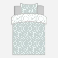 Pościele|inny Pościel bawełniana w geometryczny wzór LINETTE 140x200 cm
