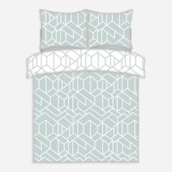 Pościele|inny Pościel bawełniana w geometryczny wzór LINETTE 220x200 cm