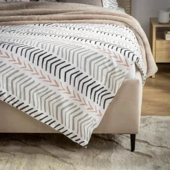 inny Pościel bawełniana w jodełkę BOHOO 160x200 cm