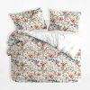 inny Pościel bawełniana w kolorowe kwiaty BONSOIR 220x200 cm