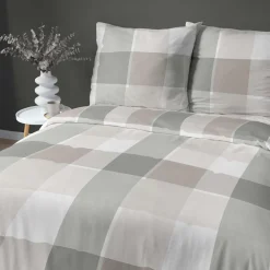 Pościele|inny Pościel bawełniana w kratkę HOME SATIN 220x200 cm