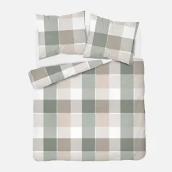 Pościele|inny Pościel bawełniana w kratkę HOME SATIN 160x200 cm