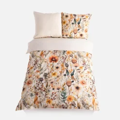 Pościele|Faro Pościel bawełniana w kwiaty NATURAL BOHO 160x200 cm