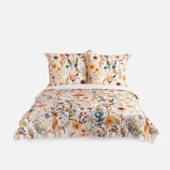 Pościele|Faro Pościel bawełniana w kwiaty NATURAL BOHO 160x200 cm