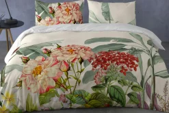 Pościele| Pościel bawełniana w kwiaty MIRELLECONTRA 220x200 cm