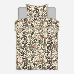 inny Pościel bawełniana w liście LINETTE 140x200 cm