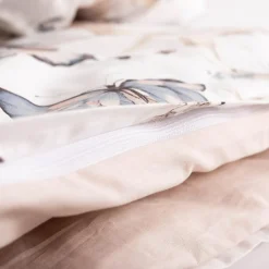 Faro Pościel bawełniana w motyle NATURAL BOHO 220x200 cm