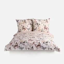 Faro Pościel bawełniana w motyle NATURAL BOHO 220x200 cm