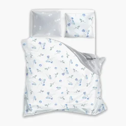 Pościele|Faro Pościel bawełniana w niezapominajki COTTAGE HOME 220x200 cm