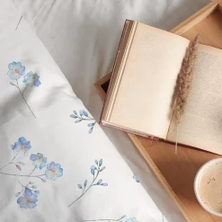 Pościele|Faro Pościel bawełniana w niezapominajki COTTAGE HOME 220x200 cm