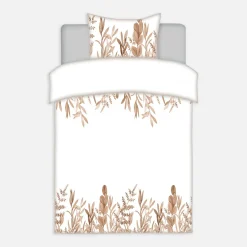 inny Pościel bawełniana w rustykalne liście LINETTE 140x200 cm