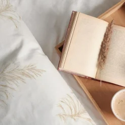 Faro Pościel bawełniana w trawy NATURAL BOHO 220x200 cm