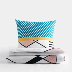 Pościel bawełniana w trójkąty CENIT 220x200 cm