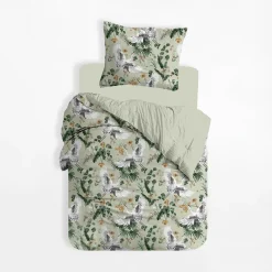 Pościel Dla Dzieci|Pościele|inny Pościel bawełniana w żurawie BONSOIR 140x200 cm