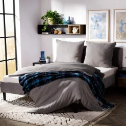 inny Pościel muślinowa szara 220x200 cm