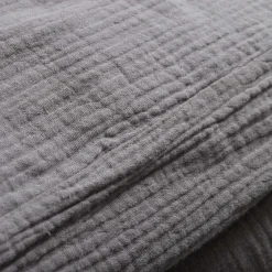 inny Pościel muślinowa szara 220x200 cm