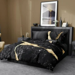 Pościele|Faro Pościel satynowa z nadrukiem cyfrowym MINERALS 160x200 cm