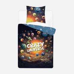 Dzieci inny Pościel świecąca w ciemności CRAZY FLUO 140x200 cm