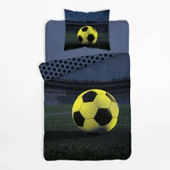 Pościele|inny Pościel świecąca w ciemności, wzór boiska, FLUO 140x200 cm