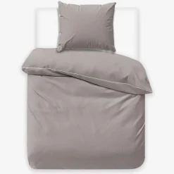 Pościel z makosatyny beżowa PURE 140x200 cm