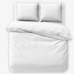 Pościel z makosatyny biała PURE 160x200 cm