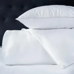 Pościele| Pościel z makosatyny biała PURE 140x200 cm