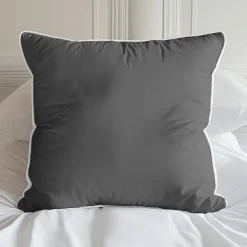 Pościele| Pościel z makosatyny ciemnoszara PURE 140x200 cm