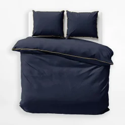 Pościele|inny Pościel z makosatyny granatowa PURE 220x200 cm