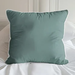 Pościel z makosatyny miętowa PURE 140x200 cm