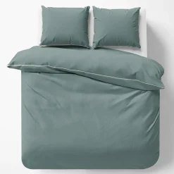 Pościele| Pościel z makosatyny miętowa PURE 220x200 cm
