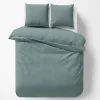 Pościele| Pościel z makosatyny miętowa PURE 160x200 cm